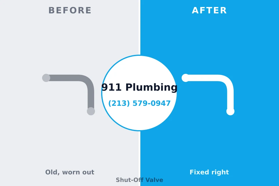 Before and after: plumbing company Clarksville, IN